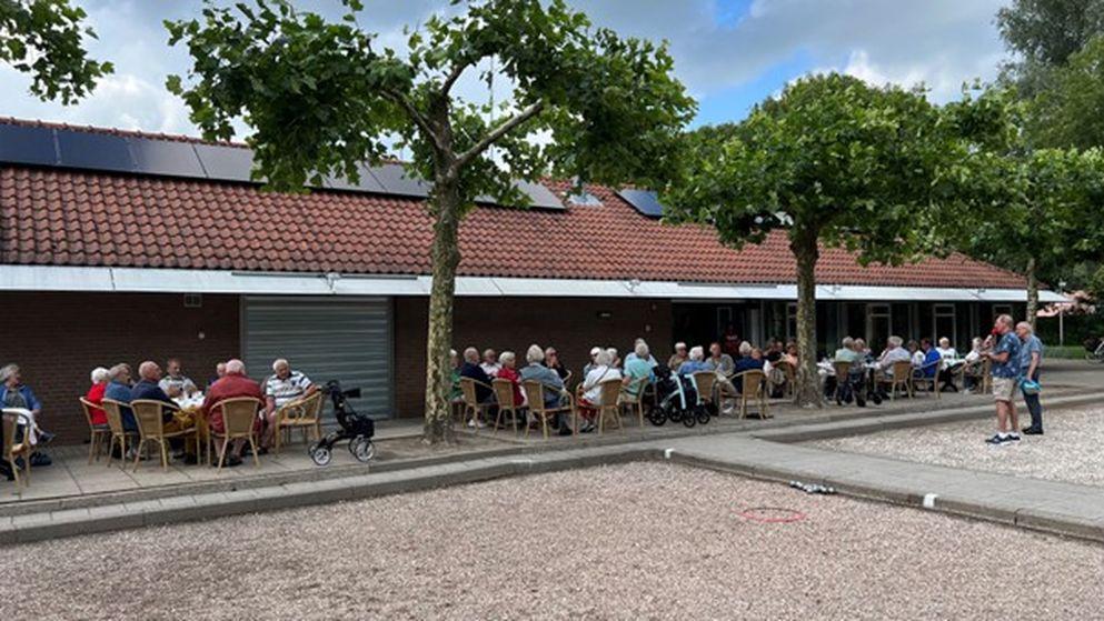 Petanque baan in Gouda